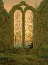 The Dreamer or the Ruins of the Oybin (Caspar David Friedrich) - Muzeo.com