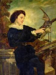 The Falconer (Alphonse Carrière) - Muzeo.com
