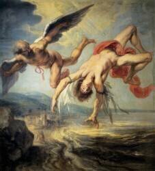 The fall of Icarus (Jacob Peter Gowy) - Muzeo.com