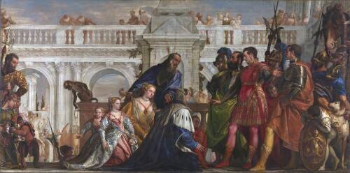 The Family of Darius before Alexander (Paolo Veronese) - Muzeo.com