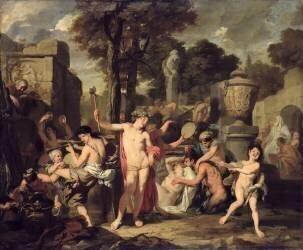 The Feast of Bacchus (Gérard de Lairesse) - Muzeo.com
