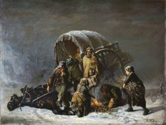 The Forced Stop (Alexandre Antigna) - Muzeo.com