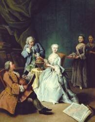 The Geography Lesson (Pietro Longhi) - Muzeo.com