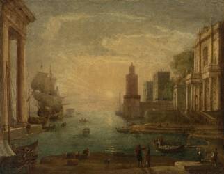 The Grand Canal (Claude Gellée) - Muzeo.com