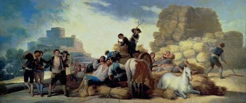 The Harvest (Francisco de Goya) - Muzeo.com