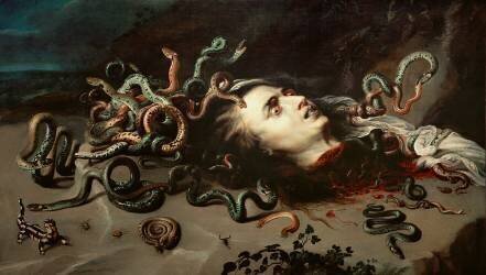 The Head of the Medusa (Peter Paul Rubens) - Muzeo.com