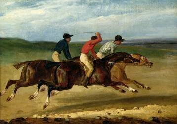 The Horse Race (Théodore Géricault) - Muzeo.com