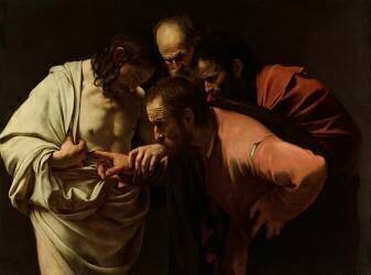 The Incredulity of Saint-Thomas (Caravaggio) - Muzeo.com
