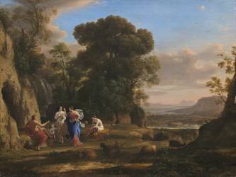 The Judgment of Paris (Claude Gellée) - Muzeo.com