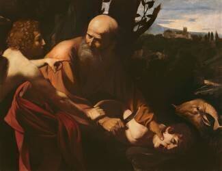 The Sacrifice of Isaac (Caravaggio) - Muzeo.com