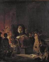 The Schoolmistress (Nicolas-Toussaint Charlet) - Muzeo.com