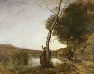 The Shepherd's Star (Jean-Baptiste Camille Corot) - Muzeo.com