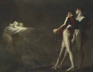 The Three Witches appearing to Macbeth and Banquo (Johann Heinrich Füssli) - Muzeo.com