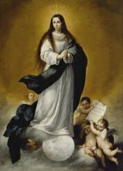The Virgin of the Immaculate Conception (Bartolomé Esteban Murillo) - Muzeo.com