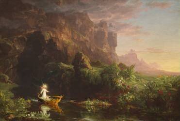 The Voyage of Life: Childhood (Thomas Cole) - Muzeo.com