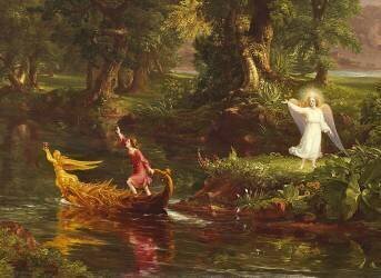 The Voyage of Life: Youth (Thomas Cole) - Muzeo.com