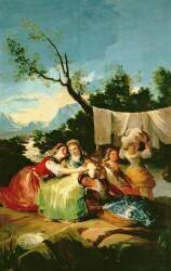 The Washerwomen (Francisco de Goya) - Muzeo.com