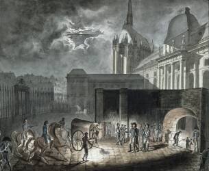 Transferring Prisoners to the Conciergerie (Armand de Polignac) - Muzeo.com