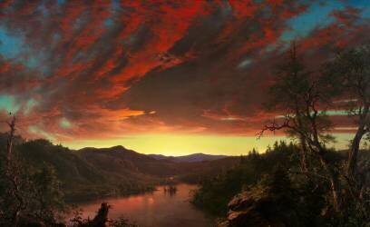 Twilight in the Wilderness (Frederic Edwin Church) - Muzeo.com