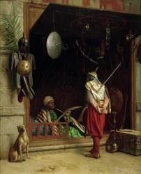 Un marchand d’armes au Caire (Jean-Léon Gérôme) - Muzeo.com