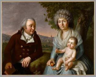 Une famille bourguignonne (Joseph Marcellin Combette) - Muzeo.com