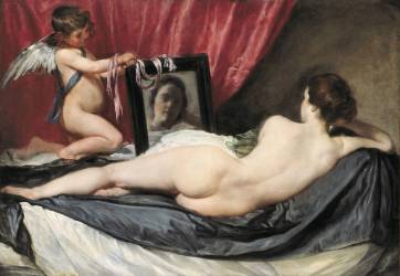 Venus at her mirror (Diego Vélasquez) - Muzeo.com