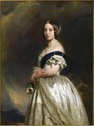 Victoria Ière (1819-1901) (Franz Xaver Winterhalter) - Muzeo.com