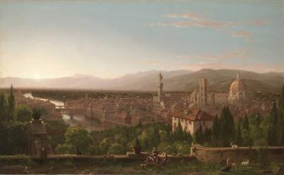 View of Florence (Thomas Cole) - Muzeo.com