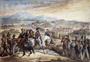 View of the Battle of Maipu (Théodore Géricault) - Muzeo.com