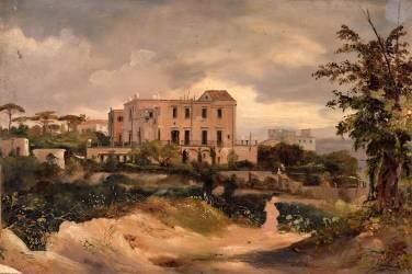 Villa à Naples (Giovanni Carlo Bevilacqua) - Muzeo.com