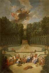 Vue de l'Amphithéatre du Théatre d'Eau (Jean Cotelle the Younger) - Muzeo.com