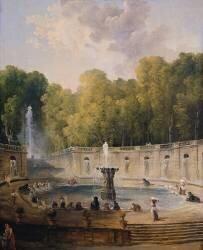 Washerwomen in a Park (Hubert Robert) - Muzeo.com
