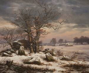 Winter Landscape (Johan Christian Dahl) - Muzeo.com