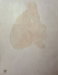 Woman Sitting Cross-Legged (Auguste Rodin) - Muzeo.com