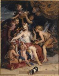 Zéphir et Flore (Michel Corneille the Elder) - Muzeo.com