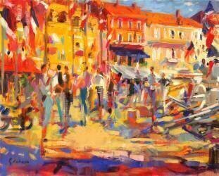 St. Tropez Promenade (Peter Graham) - Muzeo.com