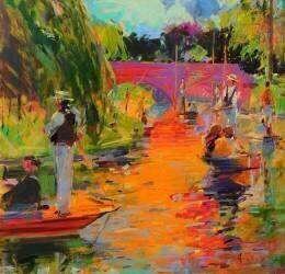 A Day on the River Cam (Peter Graham) - Muzeo.com