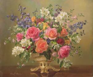 An Arrangement of June Flowers (Albert Williams) - Muzeo.com
