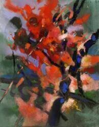 Arbre en feu 1 (Pascal Langevin) - Muzeo.com