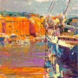 Berth at Saint-Tropez (Peter Graham) - Muzeo.com