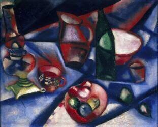 Nature morte cubiste, 1911 (Marc Chagall) - Muzeo.com