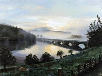 Early Morning Mist (Trevor Neal) - Muzeo.com