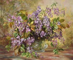 Enchanting Junetide Wisteria (Albert Williams) - Muzeo.com