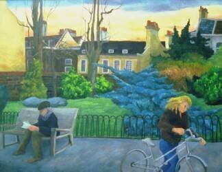 Evening in the park (Cristiana Angelini) - Muzeo.com