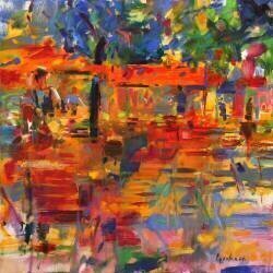 Falling Leaves (Peter Graham) - Muzeo.com