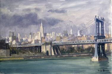 Manhattan Bridge (Julian Barrow) - Muzeo.com