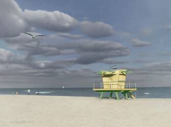 Miami Beach II (Max Ferguson) - Muzeo.com