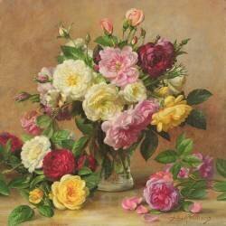 Old Fashioned Victorian Roses (Albert Williams) - Muzeo.com
