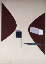 Proun N 90 (Eliezer Lissitzky) - Muzeo.com