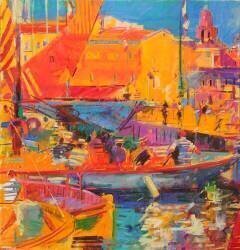 Saint-Tropez in May (Peter Graham) - Muzeo.com